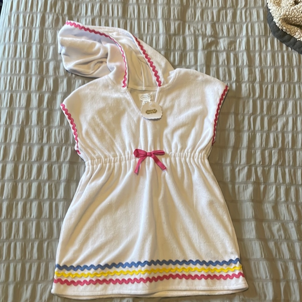 NWT mudpie girls swim coverup